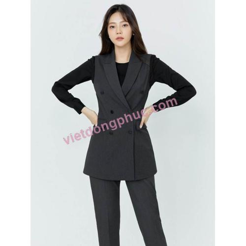 Đồng phục áo gile Nữ 12